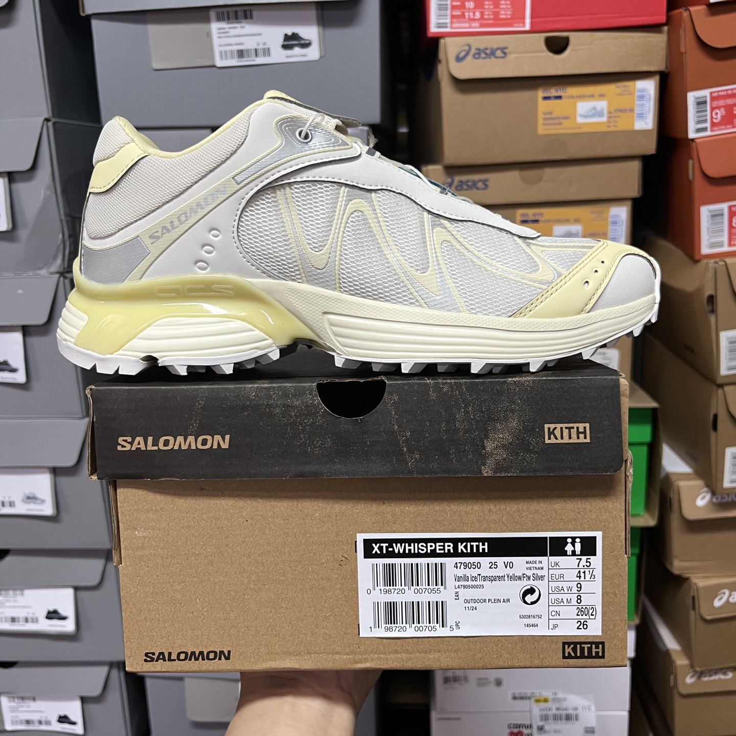 
法国户外品牌-萨洛蒙 Salomon XT-Whisper WH101 探索者系列 纯原版本 
潮流越