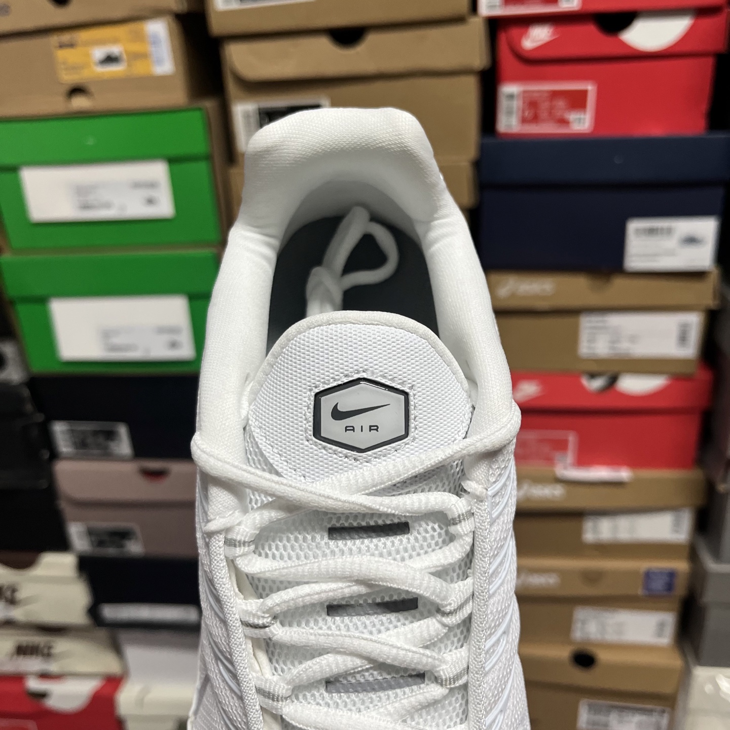 
MAX#顶级批次 Nike Air Max Plus 复古 系带 FJ4224-001  Size： 