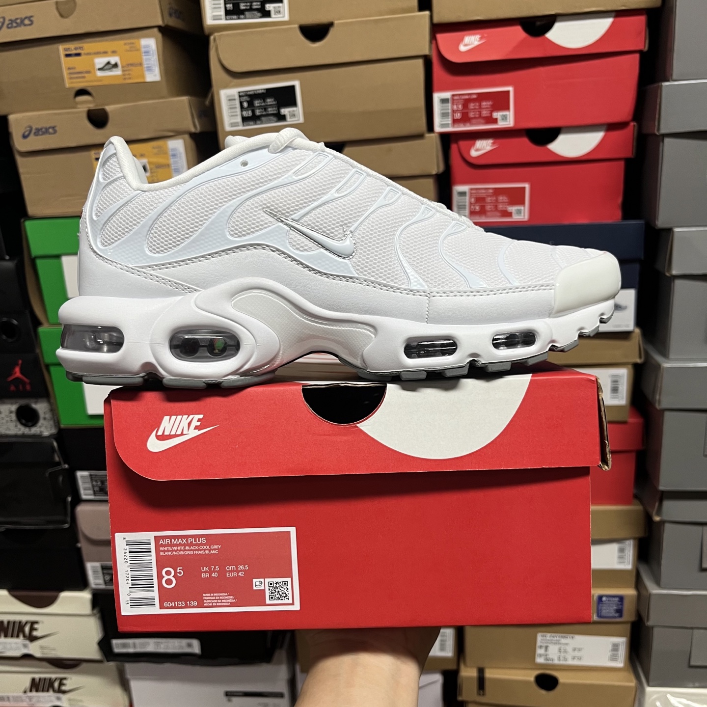 
MAX#顶级批次 Nike Air Max Plus 复古 系带 FJ4224-001  Size： 