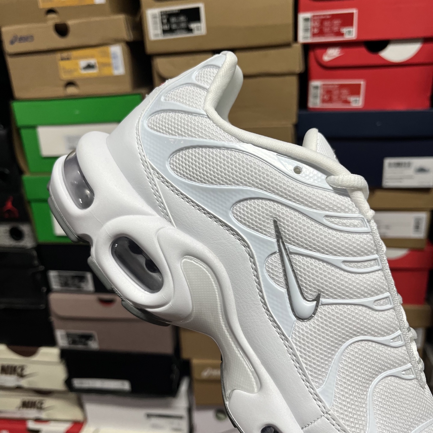 
MAX#顶级批次 Nike Air Max Plus 复古 系带 FJ4224-001  Size： 