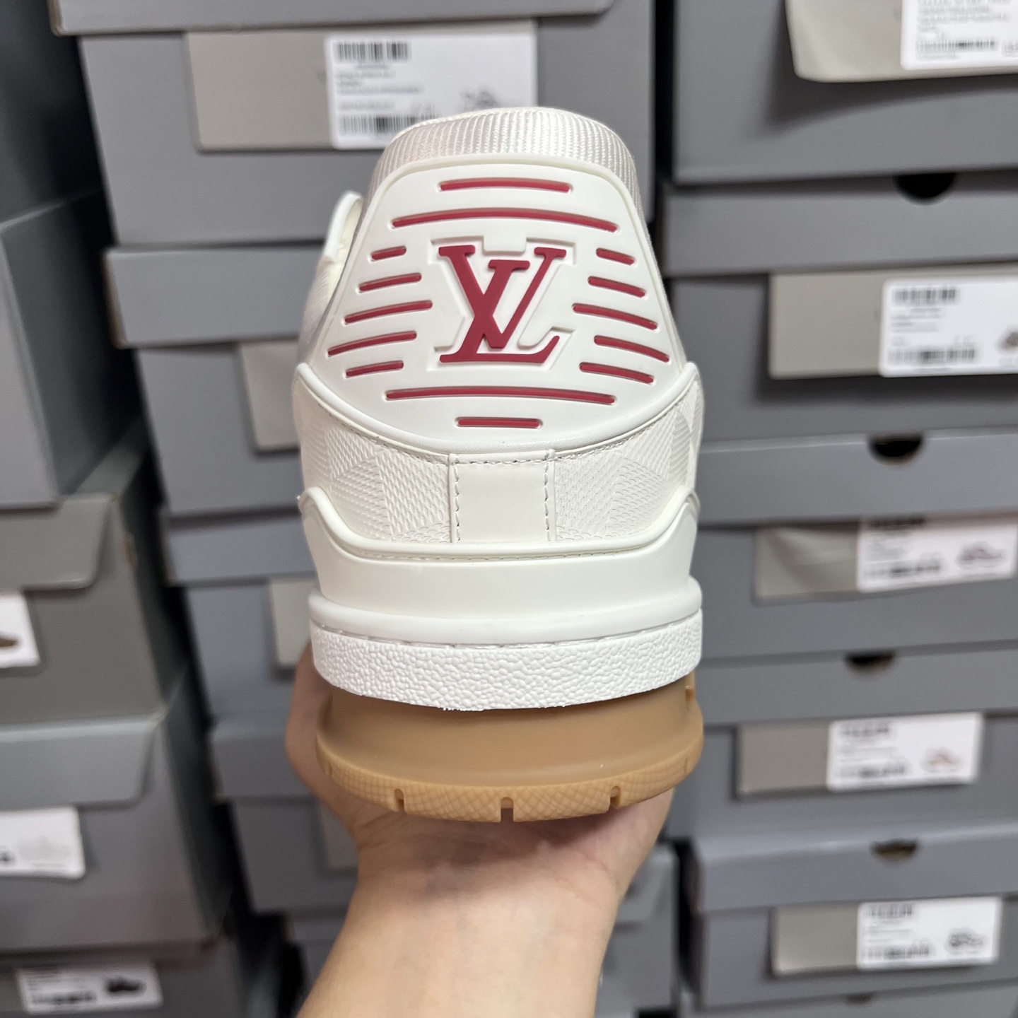   LV路易威登Louis Vuitton Trainer Sneaker Low 运动系列低帮复古百搭