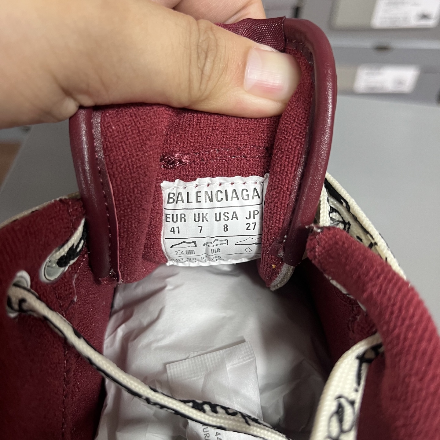 图片[10]-XA版 Balenciaga Hamptons Worn-Out 巴黎世家十八18代 板鞋 1180 尺码： 35-46-自助查询