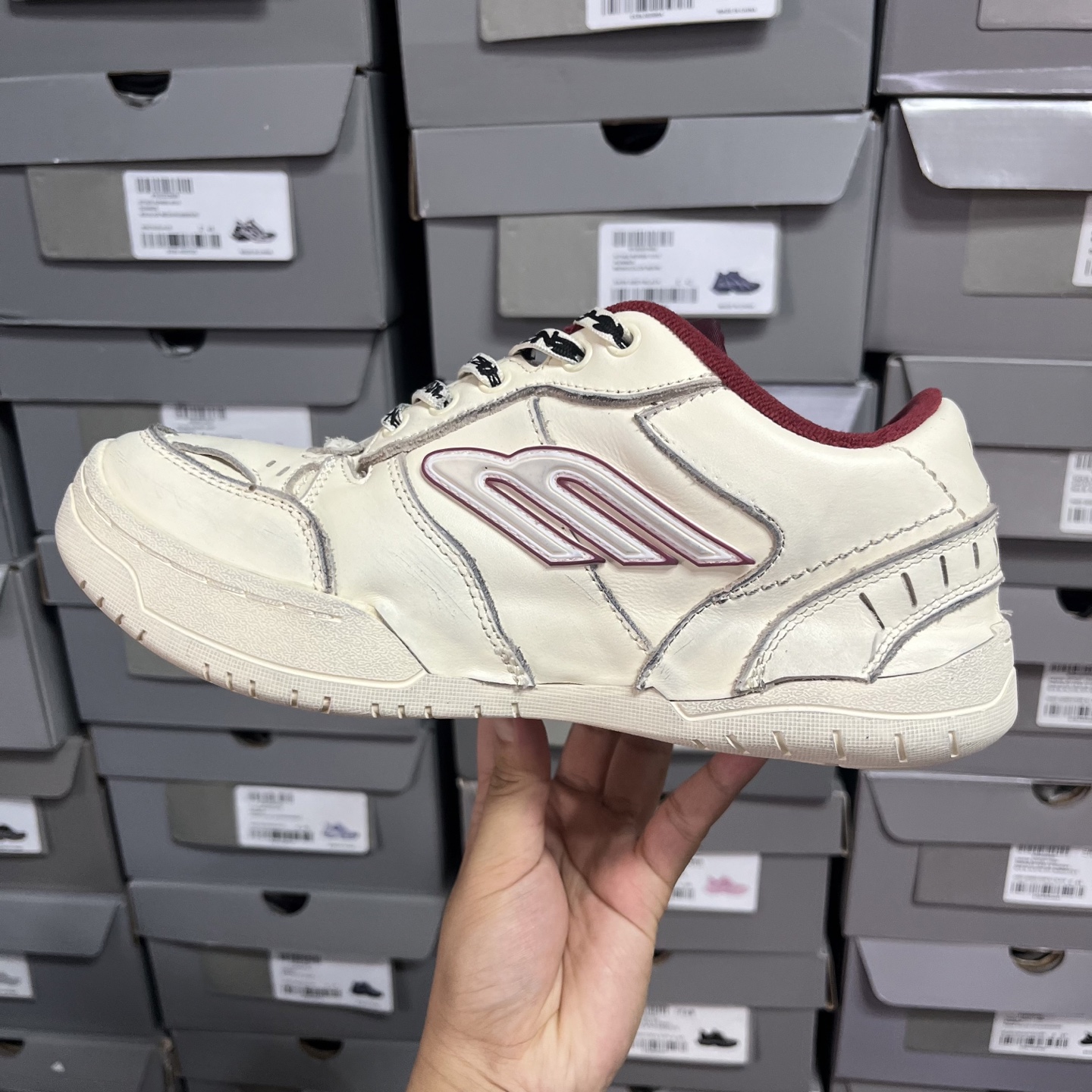 图片[8]-XA版 Balenciaga Hamptons Worn-Out 巴黎世家十八18代 板鞋 1180 尺码： 35-46-自助查询