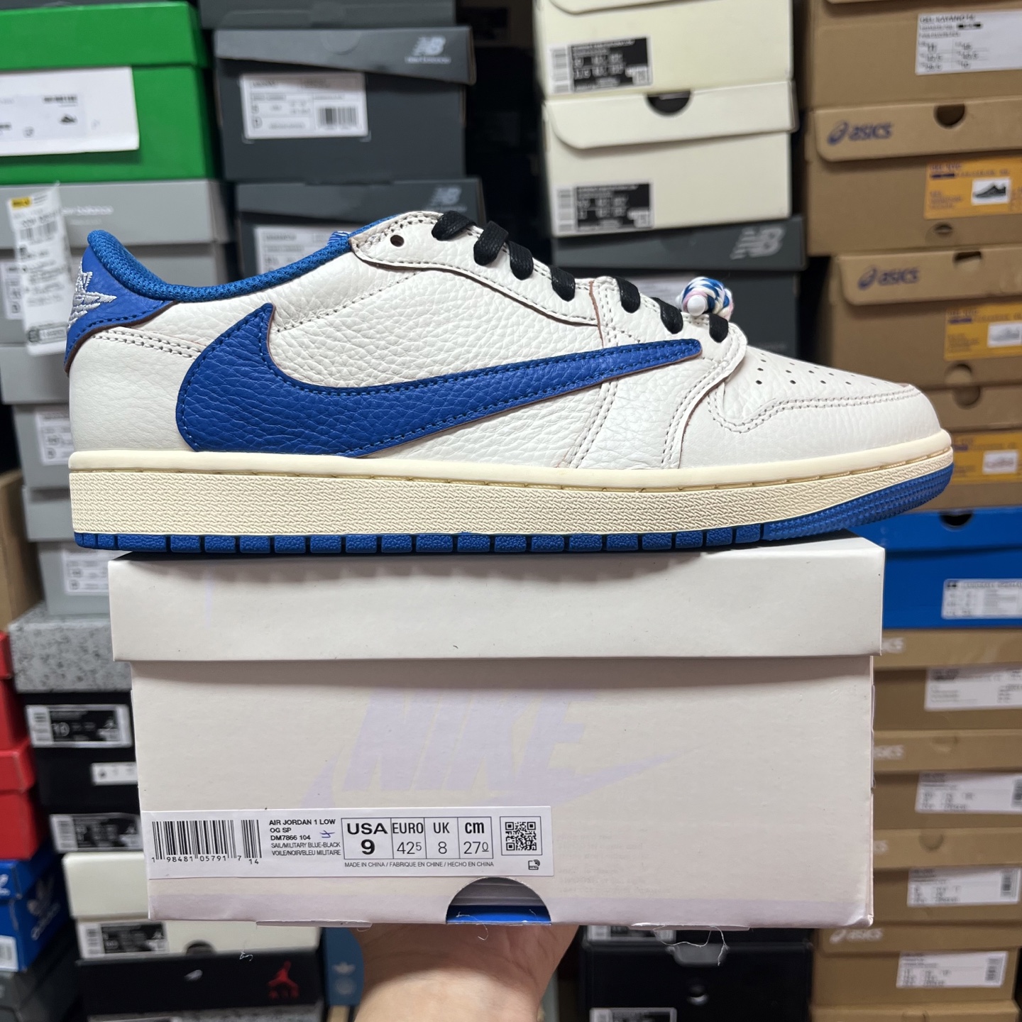 纯原 Fragment x Travis Scott x Air Jordan 1 AJ1乔1 TS 藤