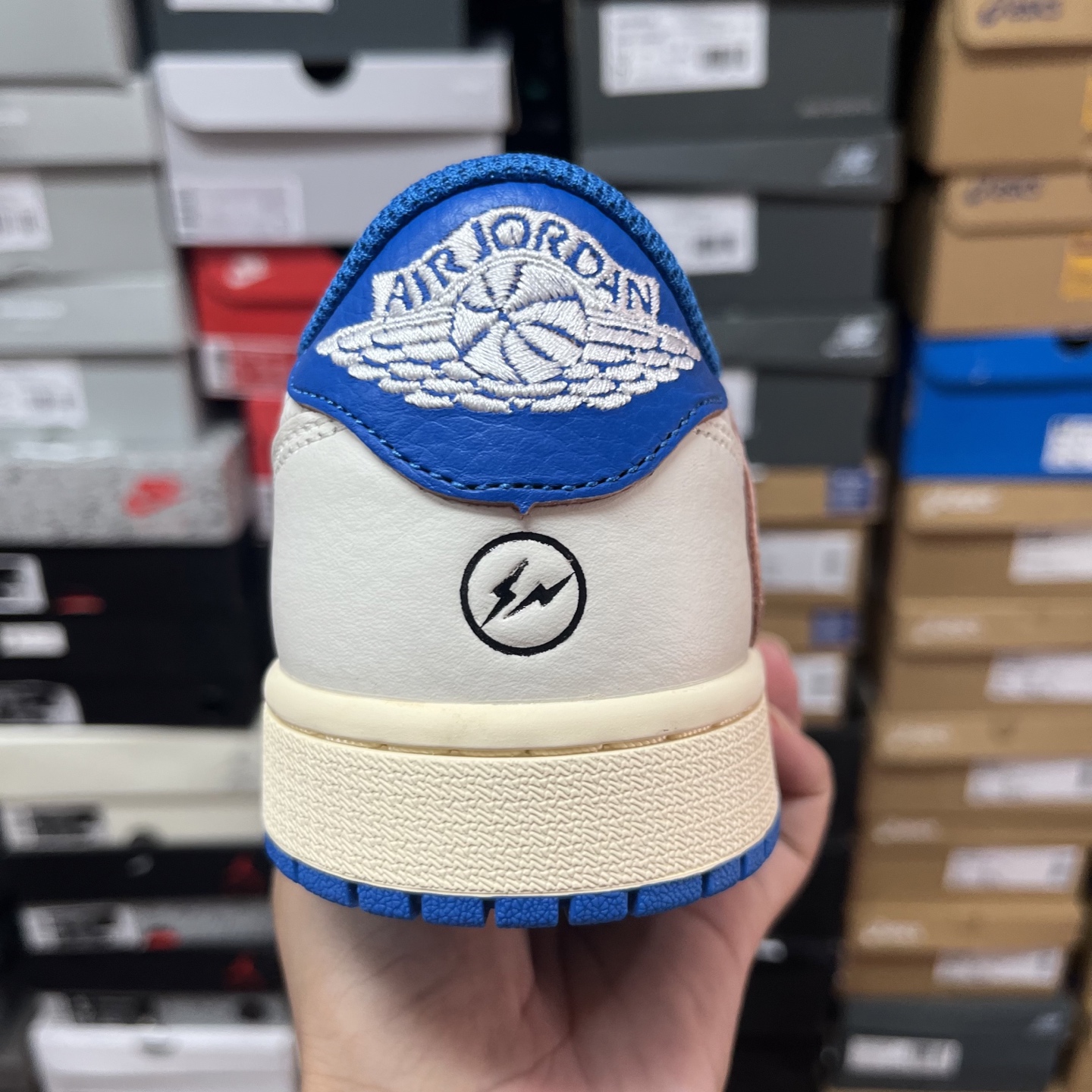 纯原 Fragment x Travis Scott x Air Jordan 1 AJ1乔1 TS 藤