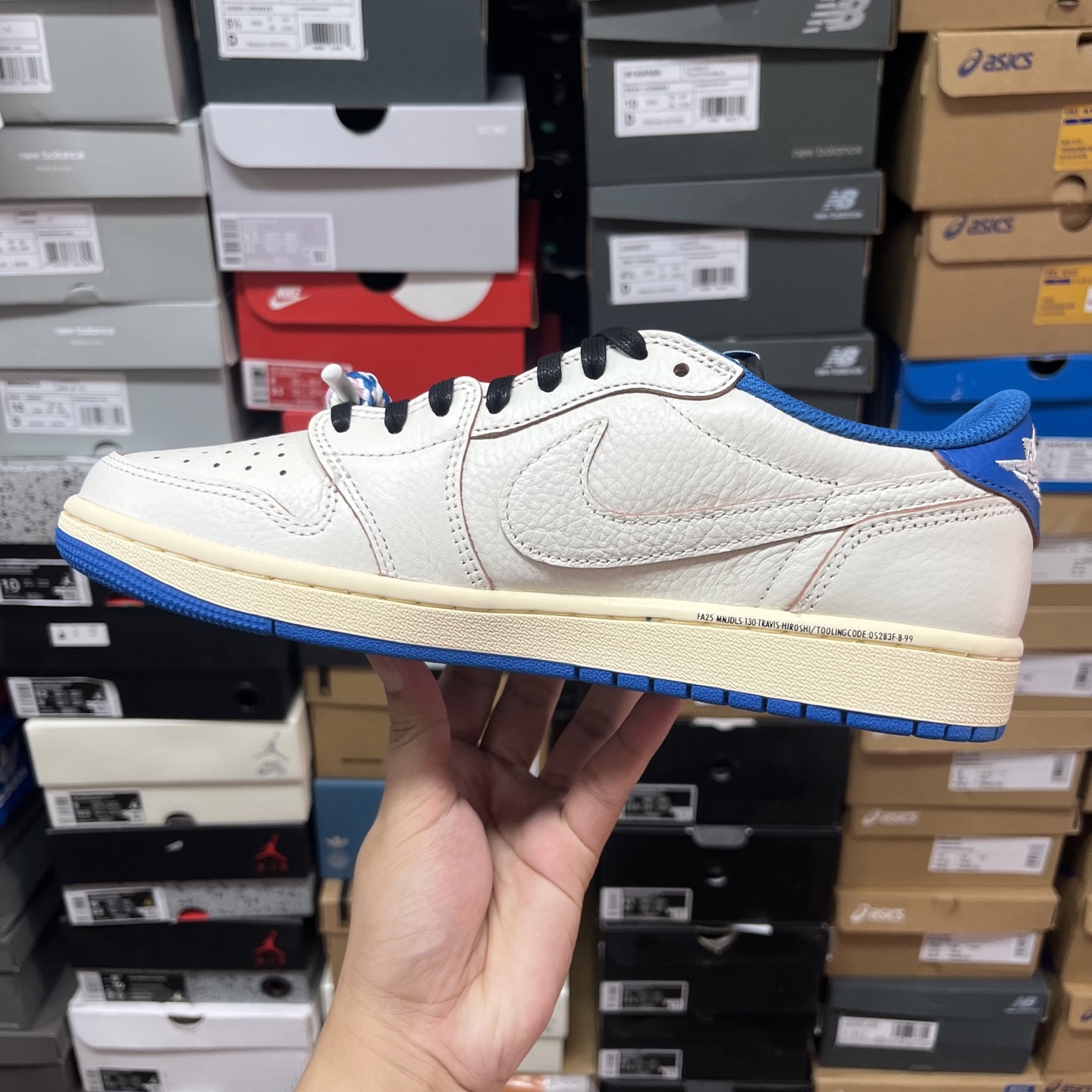 纯原 Fragment x Travis Scott x Air Jordan 1 AJ1乔1 TS 藤