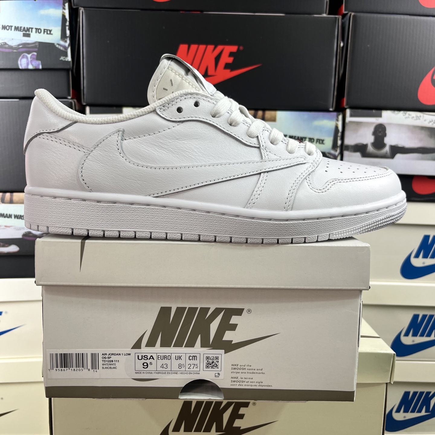 Air Jordan 1 Low 低帮复古文化休闲运动篮球鞋 TD1228-111尺码：36 36.5 