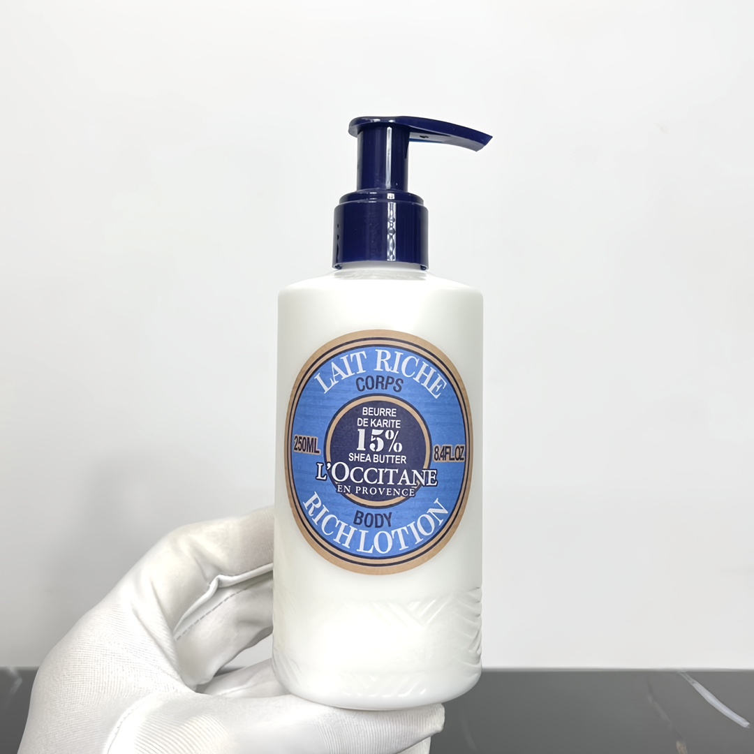 28! (Order note: L'Occitane Shea Butter Body Lotion) L'Occitane Shea Butter Body Lotion 250ml! Big white body lotion, w…