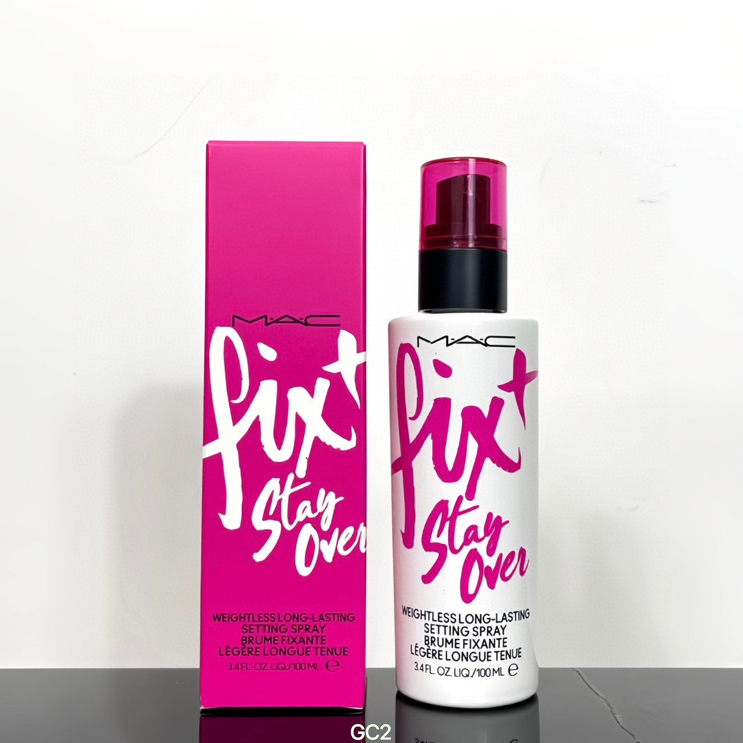 MAC spray fijador de maquillaje púrpura 100ml! Después de la actualización, ¡¡¡funciona genial!!! El spray anterior era…