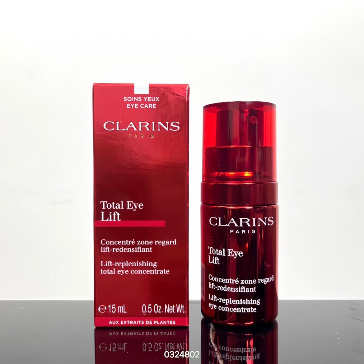 52! ✍️ Contorno de ojos de acción rápida de Clarins 15ml🔜Código 0324802! Nueva fecha con código✔Etiqueta en chino❗️Con…