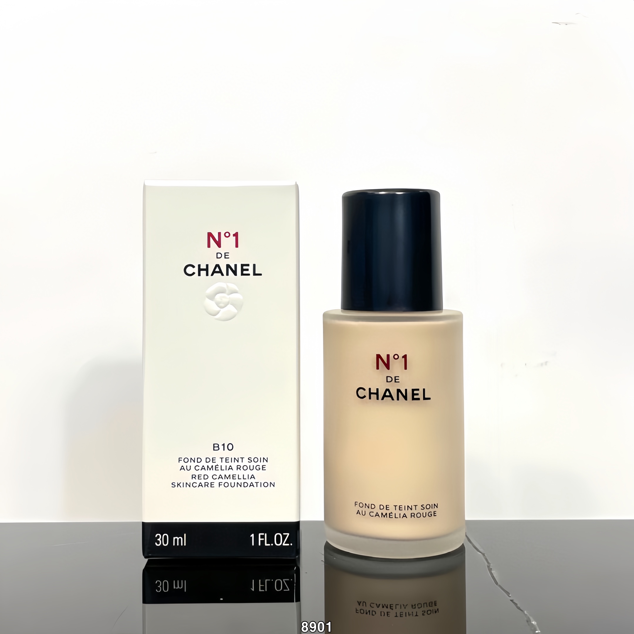 38! Base de maquillaje Chanel N°1 de Camelia Roja 30ml 🔜 código 8901! 2️⃣ tonos: B10#_D01#. La fórmula de la base de m…