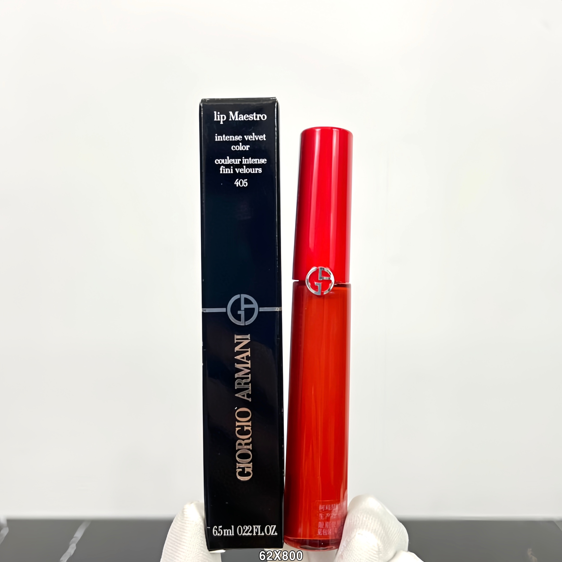 18! Precio ajustado! Lápiz labial líquido Armani Red Tube 6.5ml🔜 Fecha más reciente❗️ Etiqueta en chino + etiqueta de …