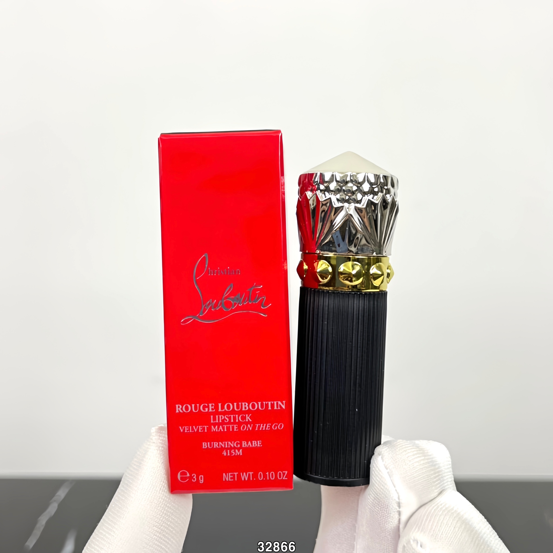 ¡25! ¡Ajuste de precio! Lápiz labial CL Luobuding de elección libre 3g! Números de color: Tubo negro: 318M-001M-415M-01…