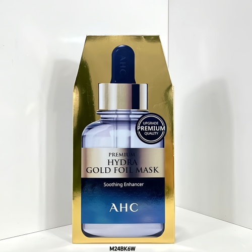 AHC Premium Hydra Gold Foil Mask - Soothing Enhancer for Radiant Skin 1 AHC Premium Hydra Gold Foil Mask - Soothing Enhancer for Radiant Skin