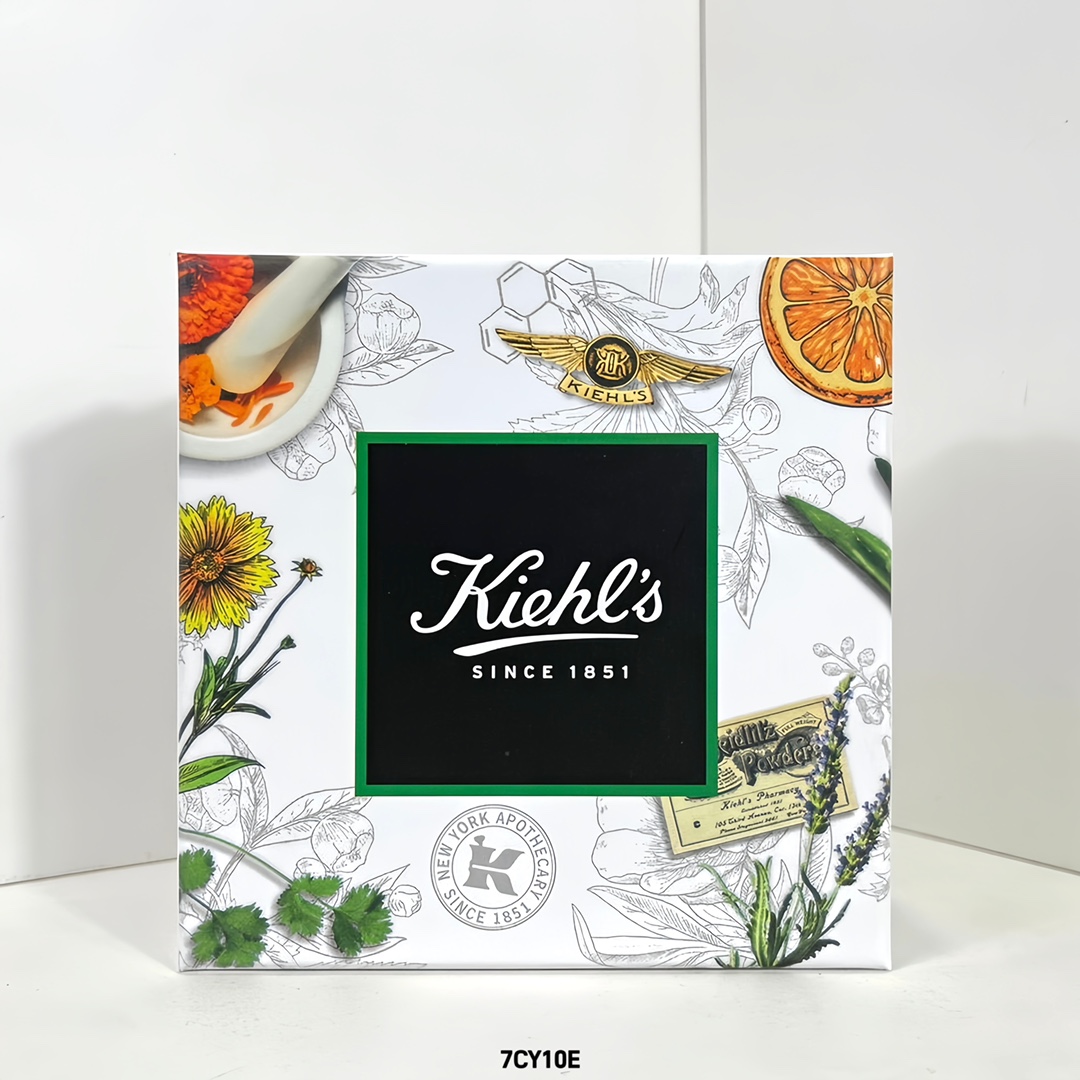 120包 💪( 科颜氏淡斑精华礼盒 ) 7CY10E编码！可配中文标✔科颜氏淡斑精华一拖二套盒50ml+15ml*2三件套！