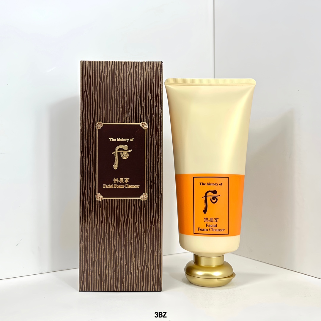 26 ¡Reabastecido! Limpiador facial Whoo Gongjinhyang versión antigua 180ml, con etiqueta en chino✔ Limpiador facial Who…