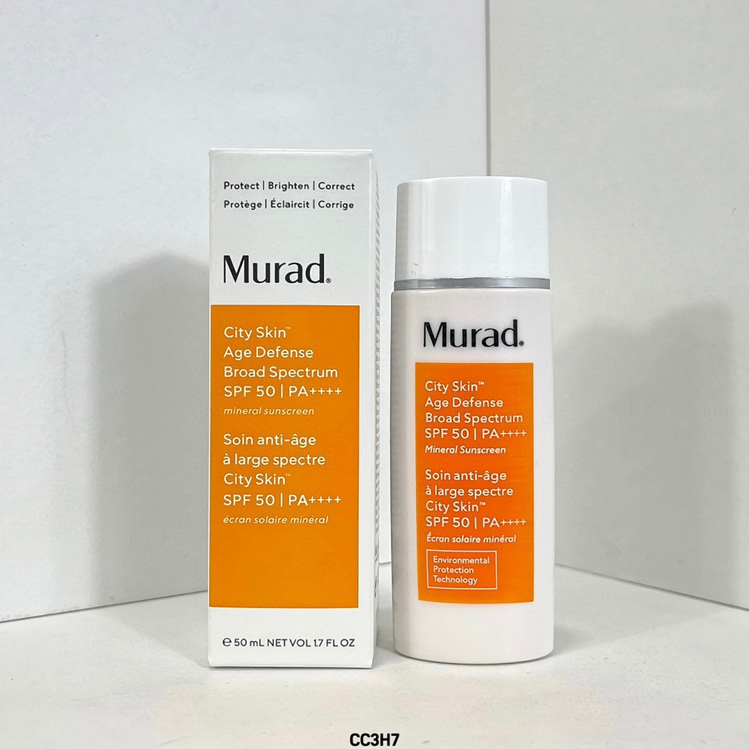 Protector solar físico Murad con A醇 50ml! Protector solar físico Murad, Murad City Shield S+ PA++++ contiene 2.7% dióxi…