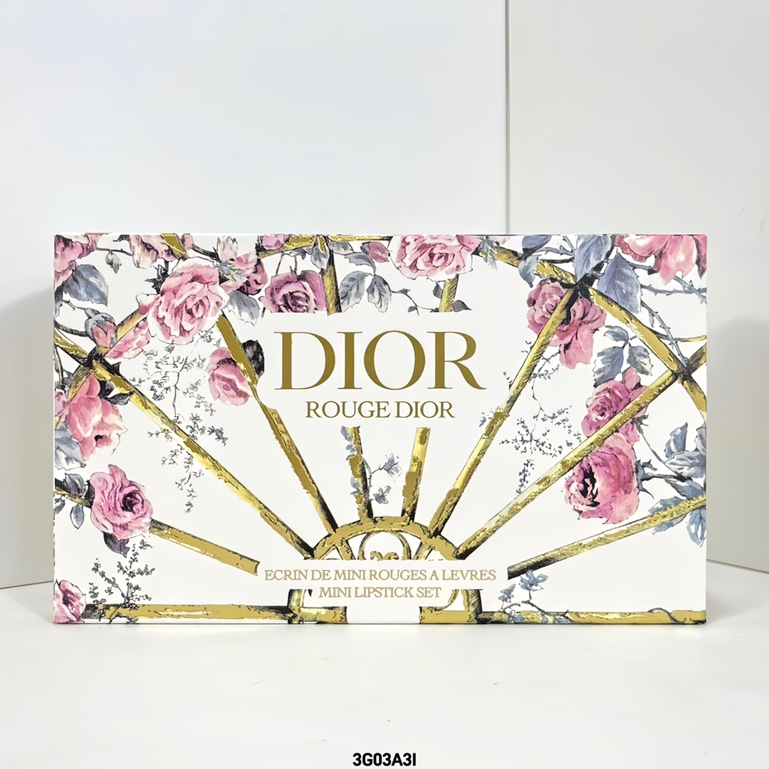 60. ¡Precio ajustado! Set de 5 lápices labiales de edición mini Dior Garden 🔜 código 3G08A1❗ con etiqueta en chino❗ co…