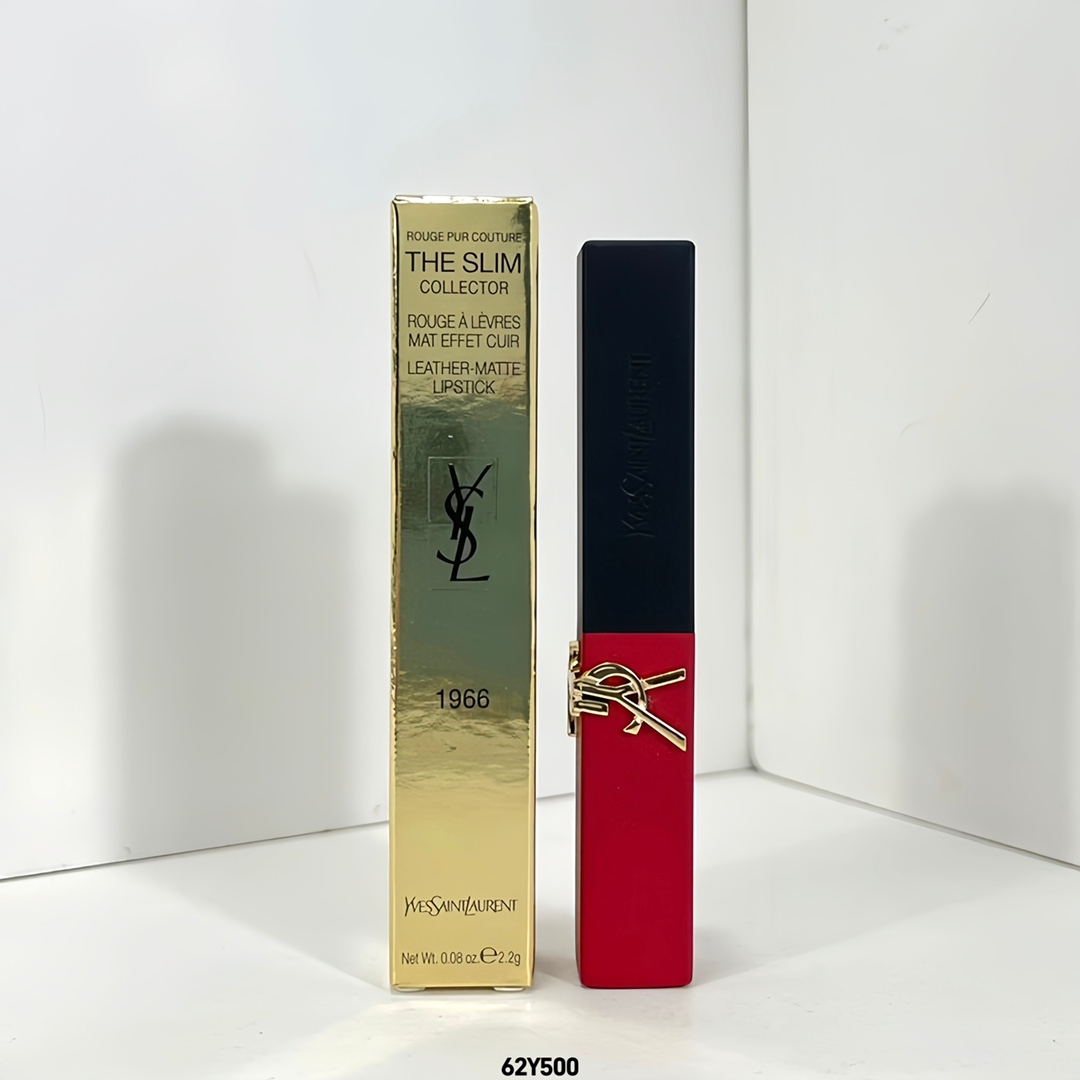 28! YSL pequeño labio rojo barra de labios en relieve 🔜 código 62Y500! 2️⃣ colores: 21# + 1966#. YSL barra de labios r…