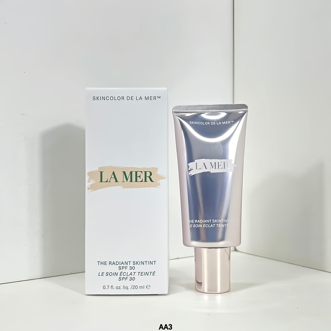 30! Muestra de 20ml de protector solar aislante dorado de Lamer! Tonos: 02#, 12#.