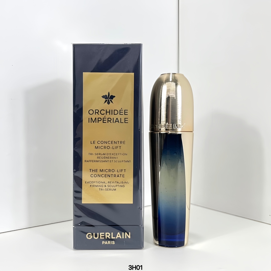 50! New Guerlain Orchidée Impériale Bubble Serum 30ml🔜3H01 code! Can be labeled in Chinese✔French Guerlain Micro-lifti…