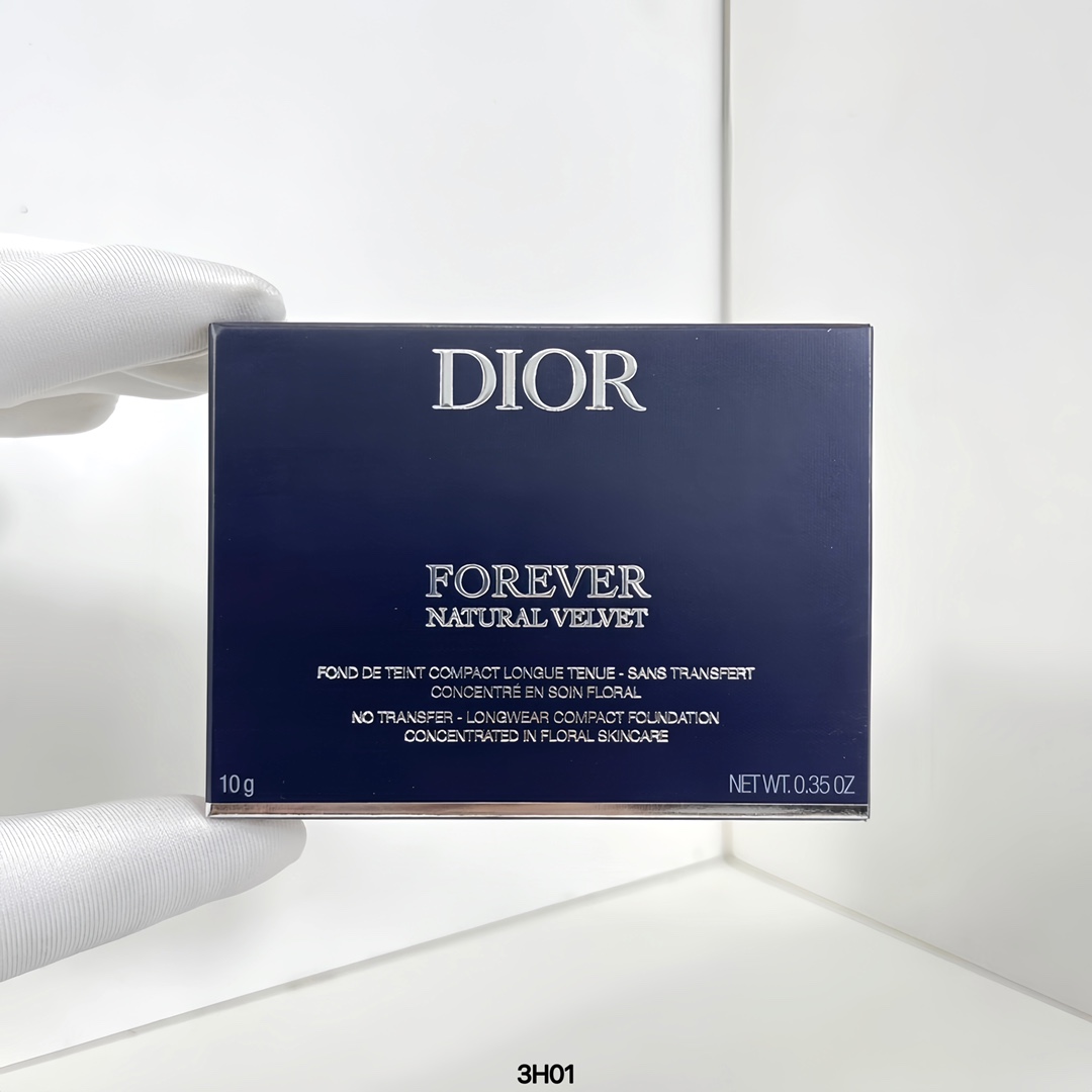Polvo compacto Dior 恒久 24 versiones! Empaque original. Números de color: 0N#, 1N#, 2N#.