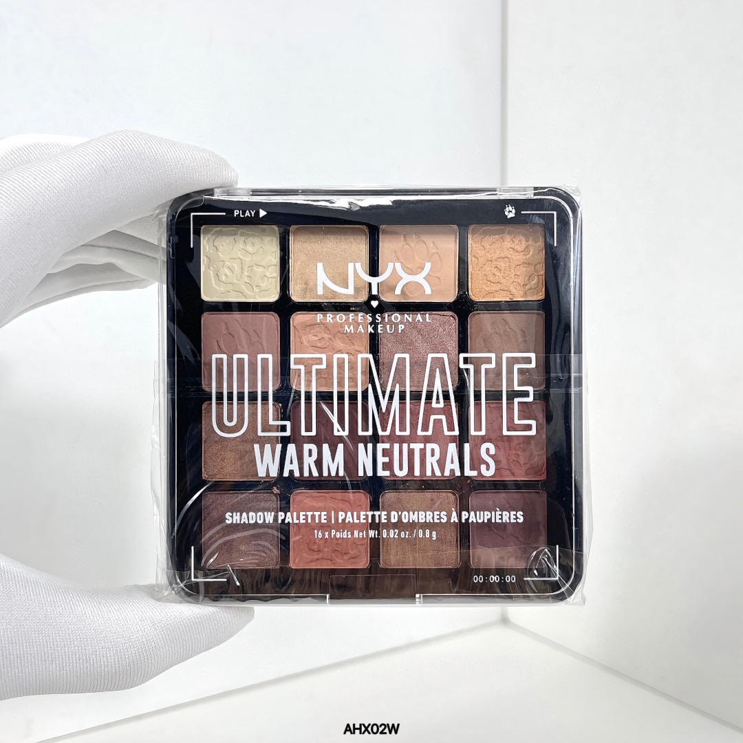 32! Paleta de Sombras NYX 16 colores 24 modelos! Tonos: paleta vaquera, paleta tierra.