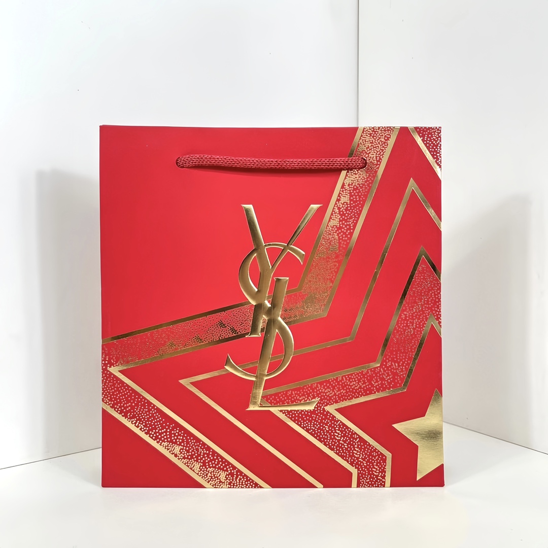 140! ✍️圣罗兰红色口红气垫两件套/红盒🔜配礼袋❗全红条口红3️⃣色:2024#,1966#,314#(任选)➕圣罗兰红色皮革气垫#10#20#(任选)✔