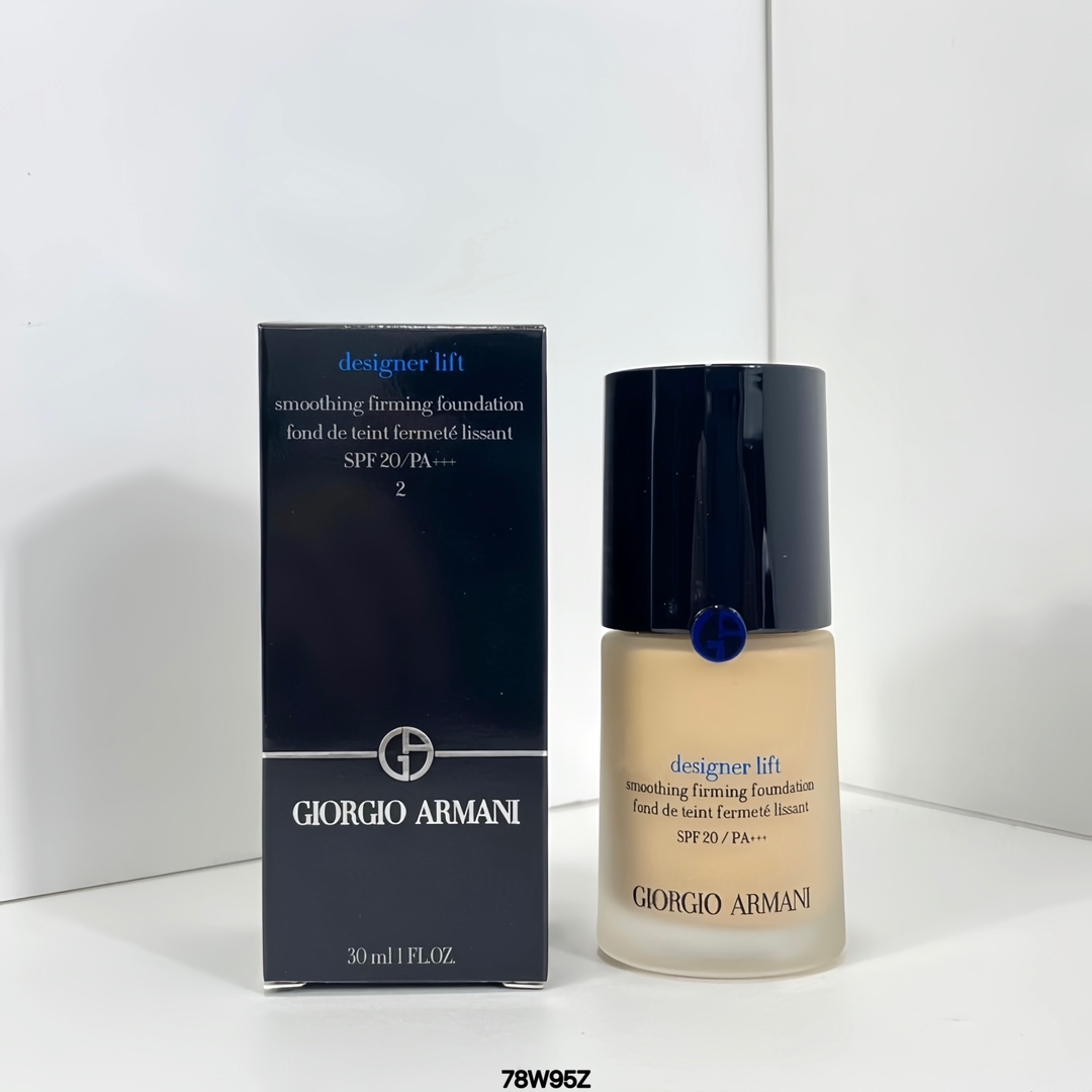 20. Versión de lujo, base de maquillaje Armani Blue Label 30ml, 2 tonos: 2#-3#. Base de maquillaje Armani Maestro de et…