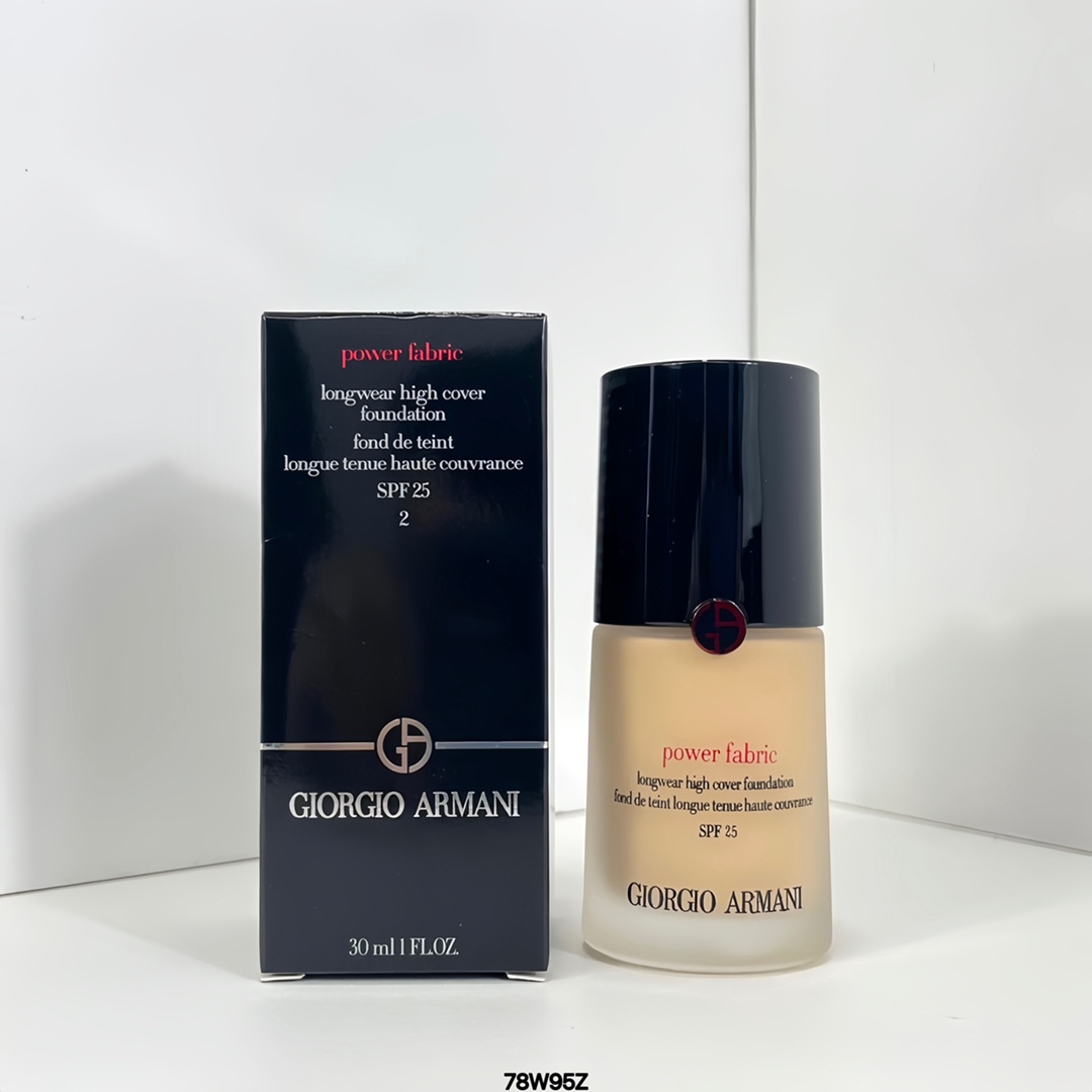 20. Versión de lujo, base de maquillaje Armani Red Label 30ml, 2 tonos: 2#-3#. Base de maquillaje Armani Power Fabric d…