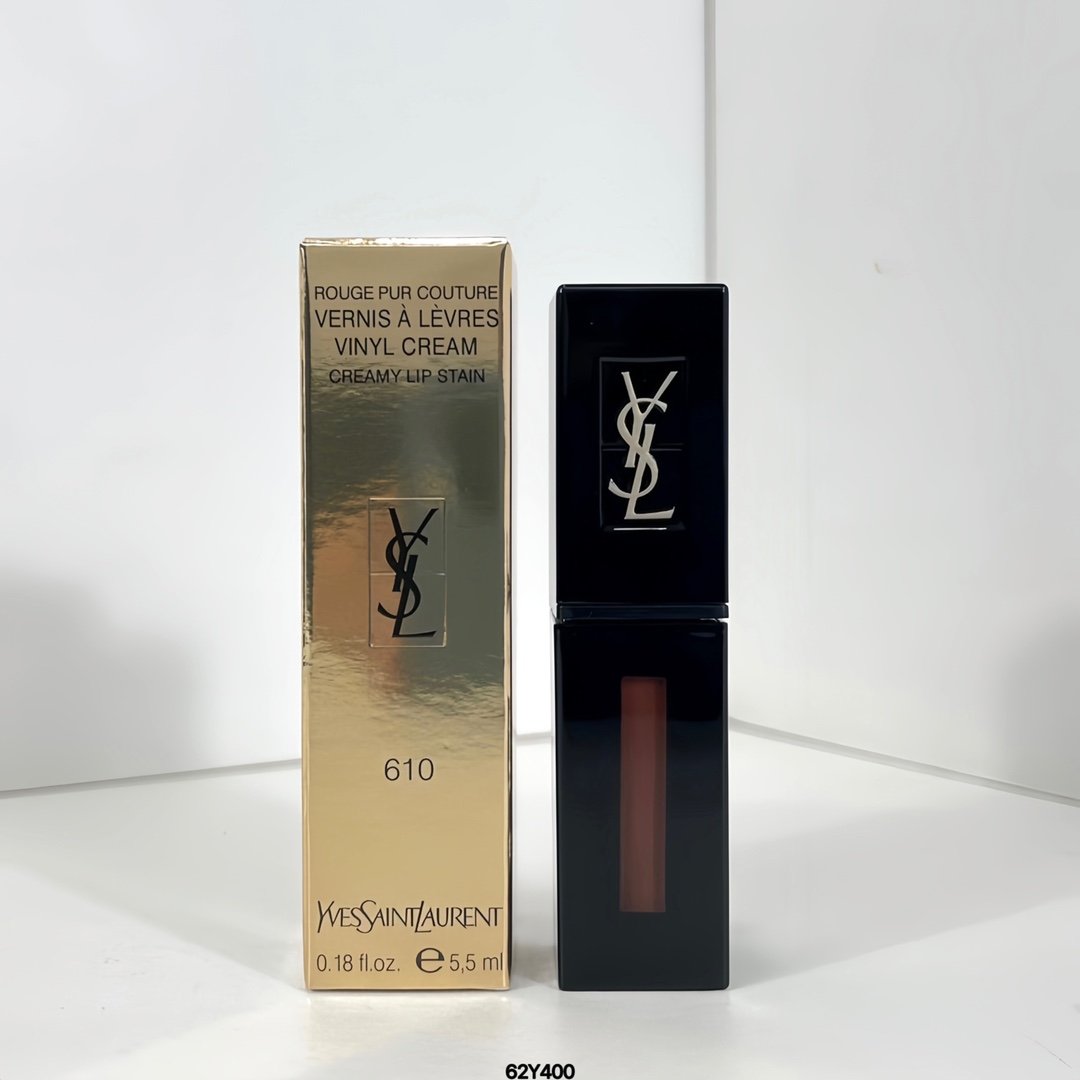 25! Precio ajustado! (YSL antiguo brillo de labios de tubo negro)! Se puede etiquetar en chino✔ 8 colores: 407# 409# 41…