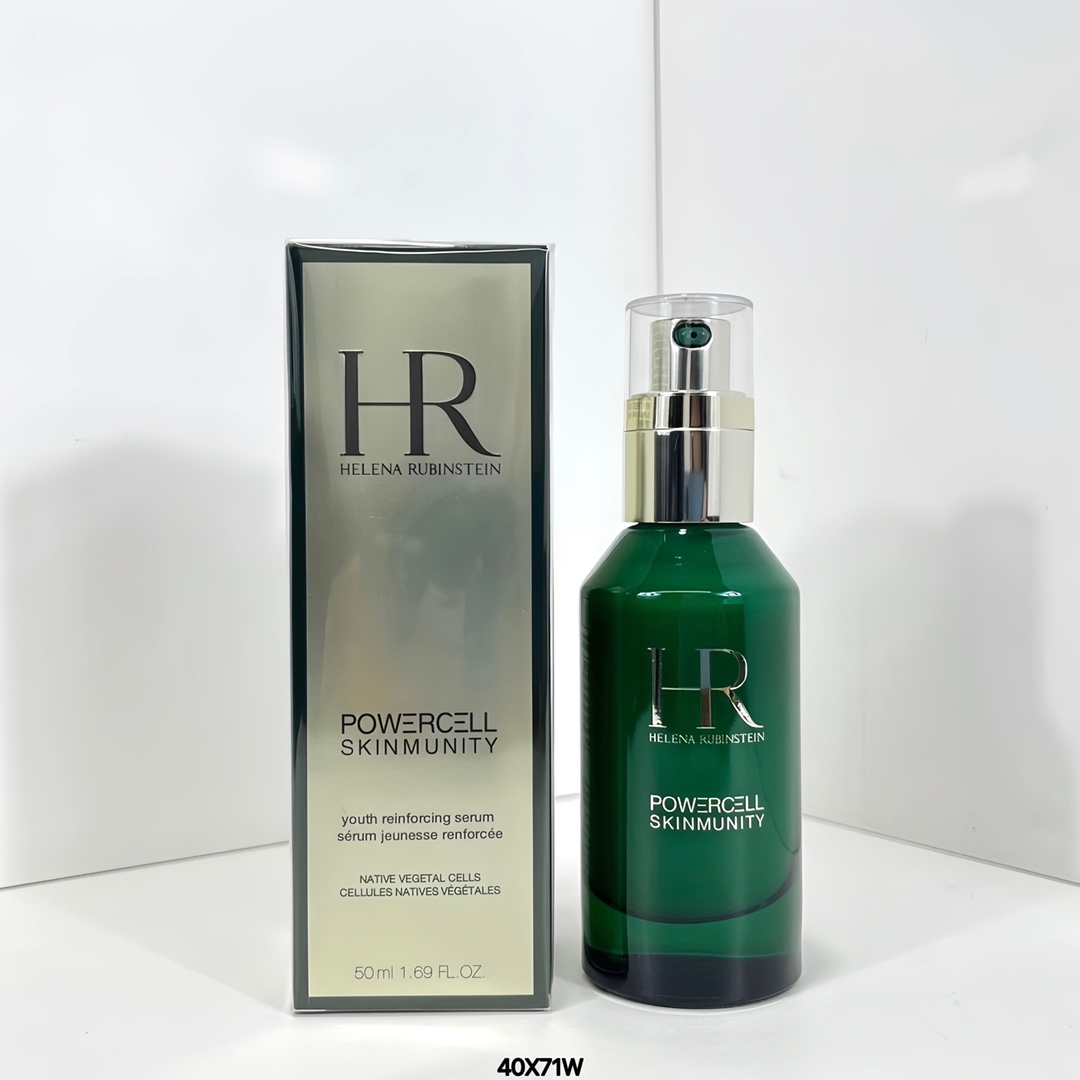 26! Nueva versión HR Helena Rubinstein Green Power Essence 50ml, HR Helena Rubinstein悦活新生肌源修护精华露!
