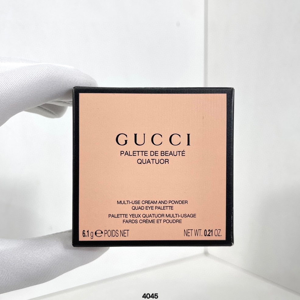 💥90包 💪( 古驰四色眼影盘 ) 4045编码!3️⃣色:1#-2#-3#。古驰星采无界4色眼影盘6.1g👉01#Summerina Brown👉02#Rose Nitide#👉03#Wild Flower。