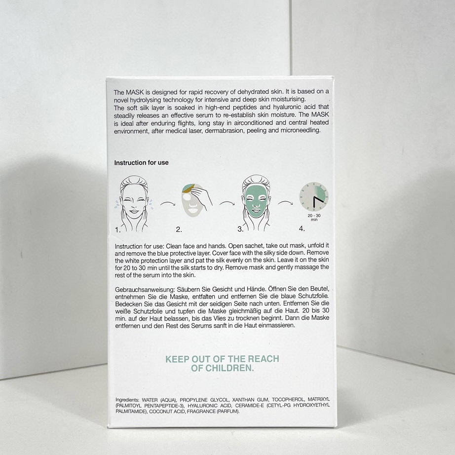 60💰
德国玻尿酸面膜！医美级别急救修复面膜不愧是玻尿酸中的爱马仕！干皮敏感肌秋冬必备!像我最近皮肤不稳定泛红spewpueH敷完一片脸红就下去了！肌肤喝饱水。