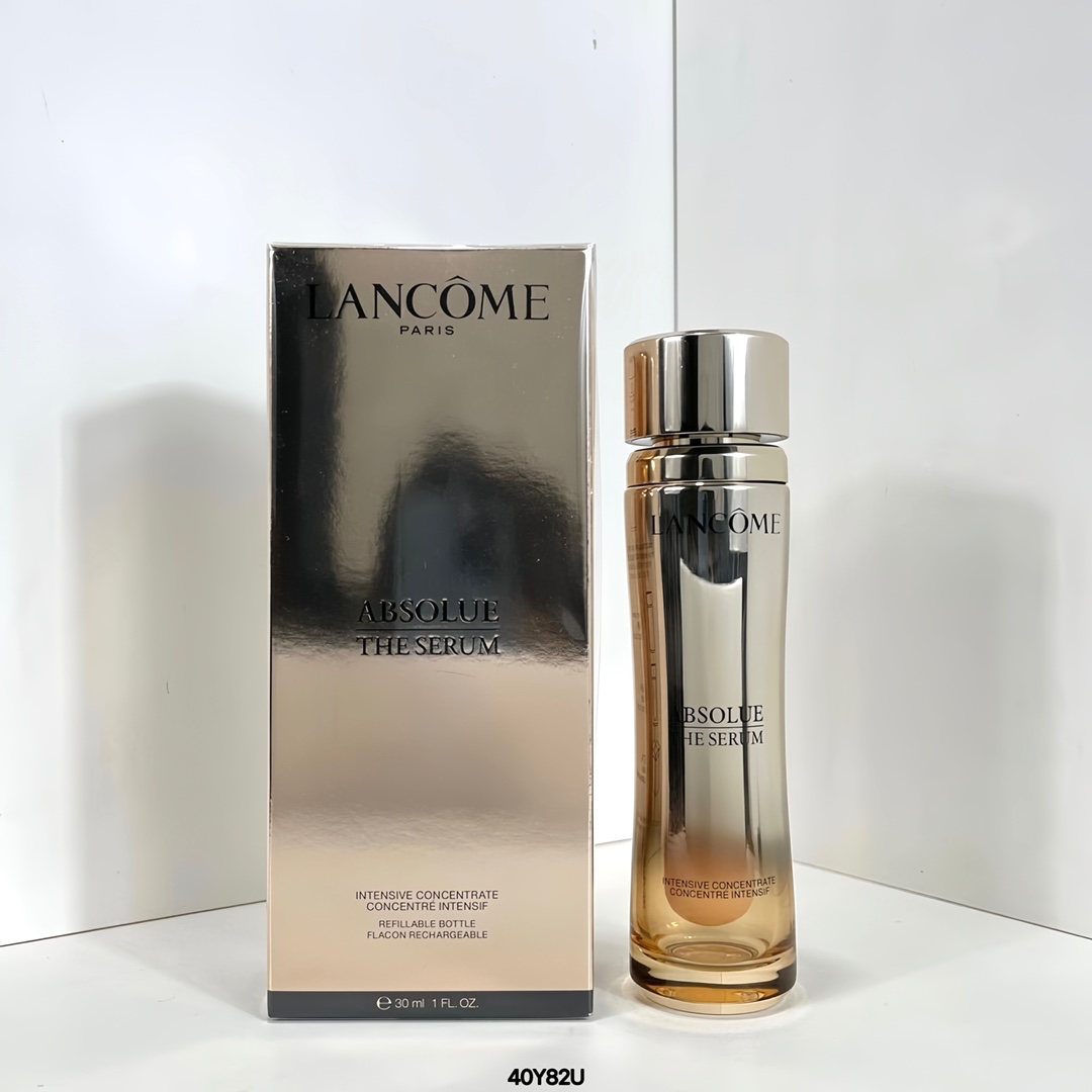 兰蔻菁纯精华乳30ml/🔜40Y82U编码！兰蔻箐纯精华30ml❗️❗️兰蔻菁纯精华乳24款30ml的丝滑肤感，如同贵族的触感般细腻，这种恰到好处的柔润感，让人一触即知的高级。使用后，全脸呈现明显的膨弹感，特别是法令纹有明显的淡化。对于…