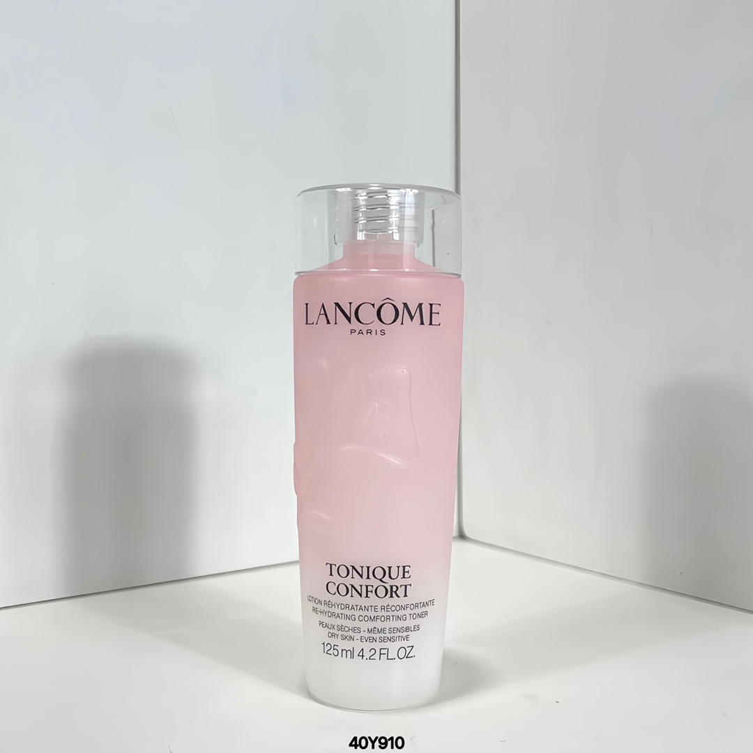 22! ¡Precio ajustado! Nueva versión 24 de la loción rosa de Lancôme 125ml / con etiqueta en chino opcional✔👉 Nuevo emp…
