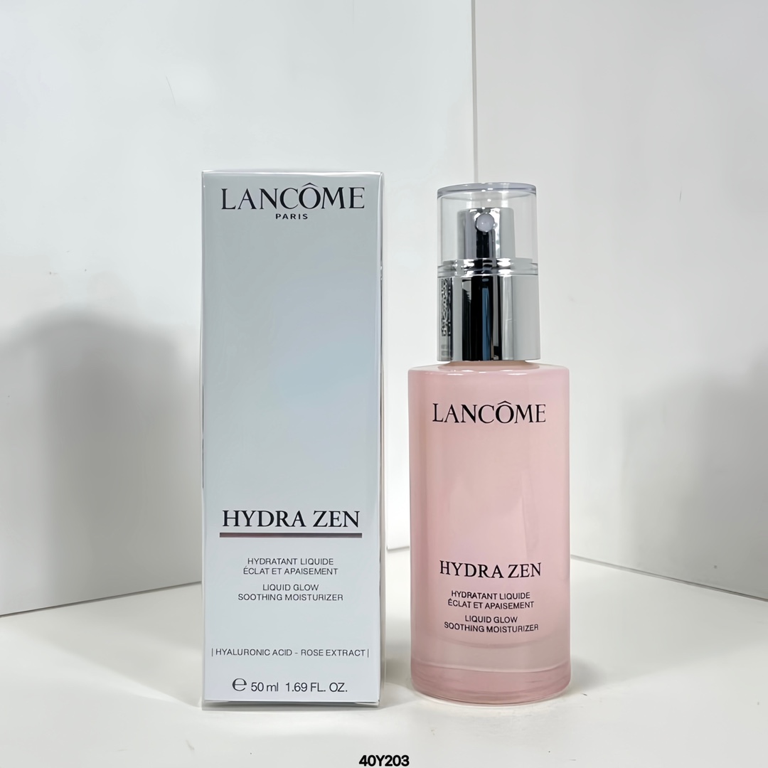 Loción hidratante Lancôme Hydra Zen 50ml! Tres beneficios principales: hidratación, calma y luminosidad. Mezcla de tecn…