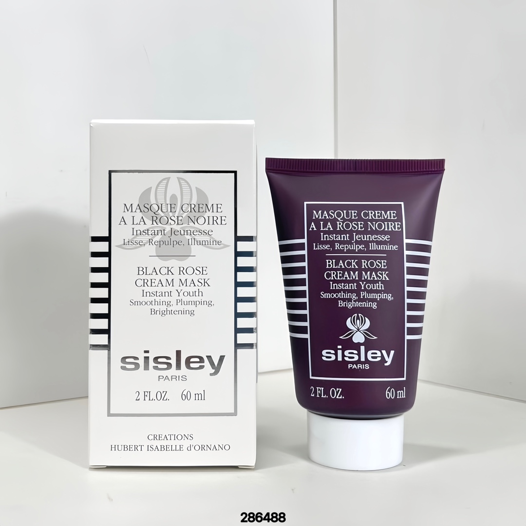 ¡26! Mascarilla de rosas negras de Sisley 60ml 🔜 ¡Con etiqueta en chino! Se puede equipar con tres etiquetas ✔️ Mascar…