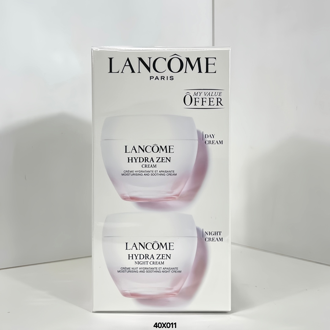 70! ¡Precio ajustado! Nuevo set de cremas de día y noche Lancôme Hydra Zen🔜Código 40X011! Nueva versión y nuevo envase…