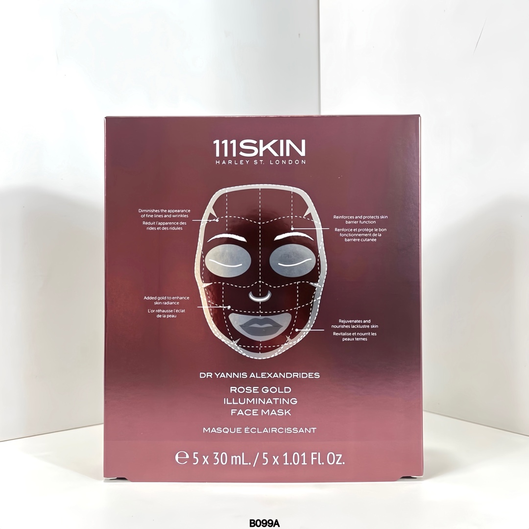 skin111 Crystal Mask 5 sheets! Rose Gold Mask! The secret to radiant skin before the red carpet, known as 'Goddess Date…
