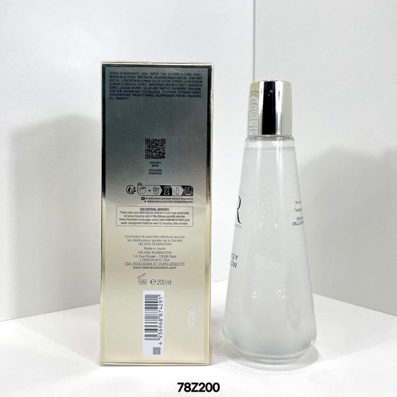 80包 25版HR赫莲娜小露水200ml新包装 ) 78Z200编码！HR赫莲娜高光小露水200ml。HR赫莲娜至美琉光柔肤水200ml✔hr赫莲娜高光水小露水(小露珠）👊超凡的防御机制和修复能力，以"高光著称"不仅仅局限于其他护肤品的单纯美白，而是在普通美白的基础上更是肌肤就像打了高光一样🌞🌞简单来说功效是修复紧致提亮太棒了.HR赫莲娜琉光柔肤水200ml。