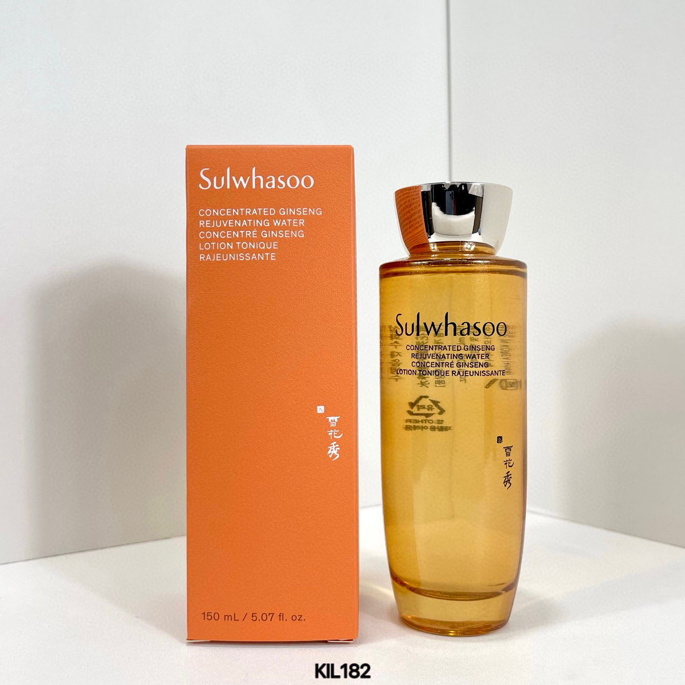 22 ajuste de precio! (nota del pedido: Agua de Ginseng Sulwhasoo) Nueva Agua de Ginseng Sulwhasoo 150ml🔜 código KIL182…