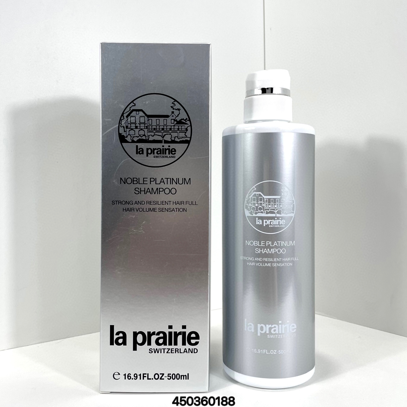 42! (Nota del pedido: champú La Prairie) Champú de platino de lujo La Prairie 500ml🔜código 450360188!