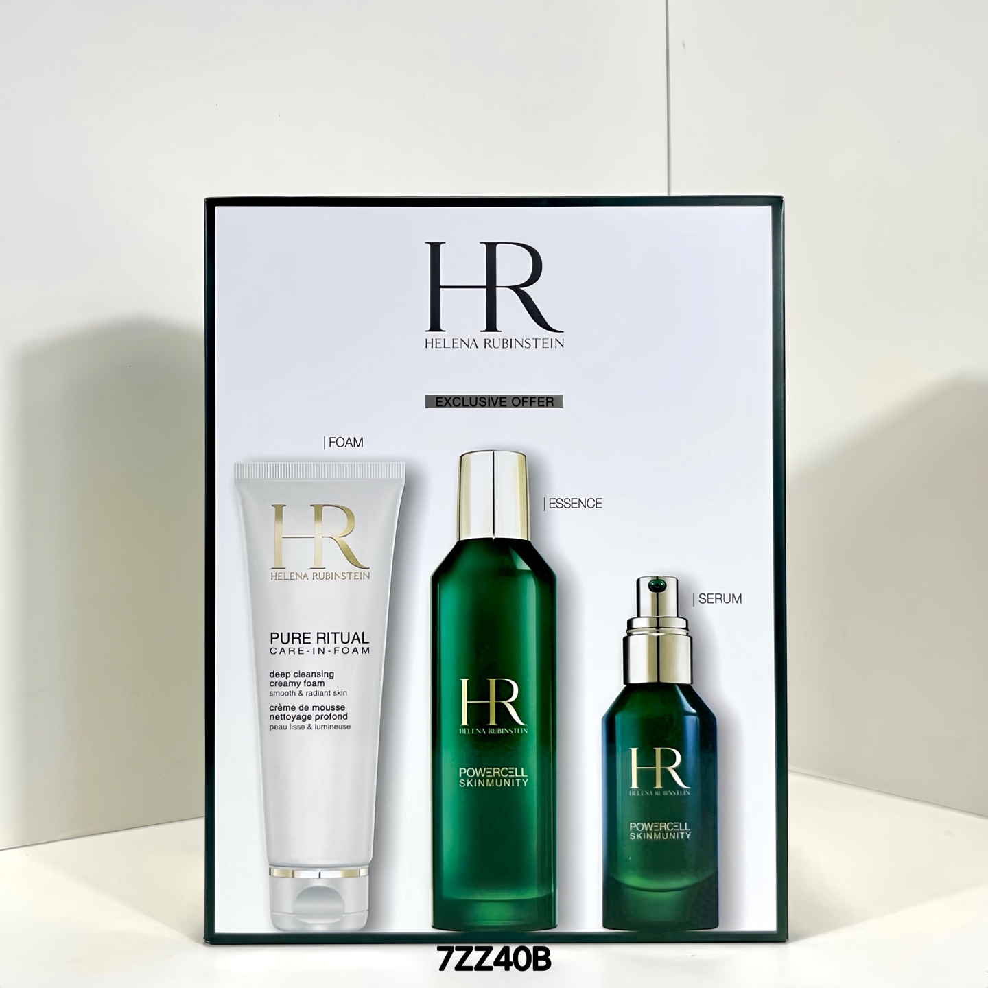 95! HR Helena Rubinstein set de limpieza facial de tres piezas / actualización completa a la última versión. Incluye: t…