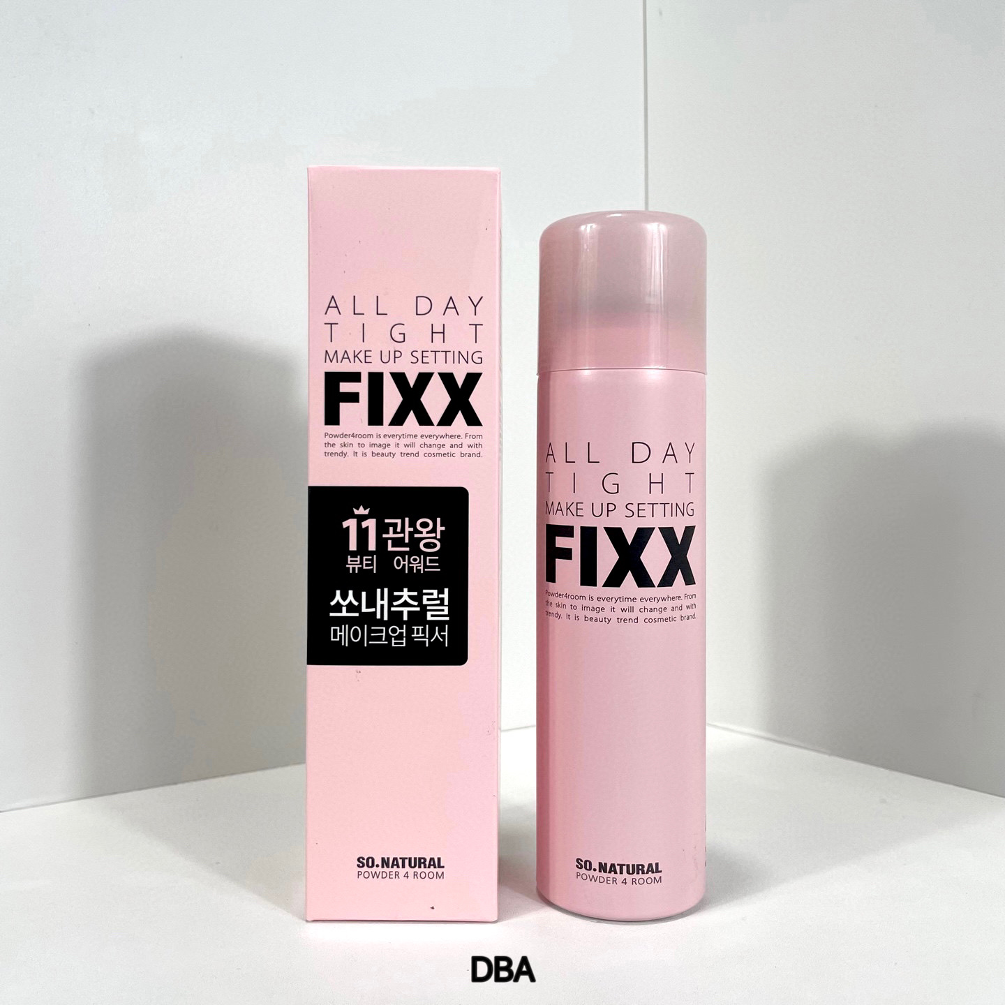 22！（nota del pedido: spray FIXX de Corea） Spray fijador de maquillaje FIXX de Corea 120ml🔜código DBA！No deja sensación…