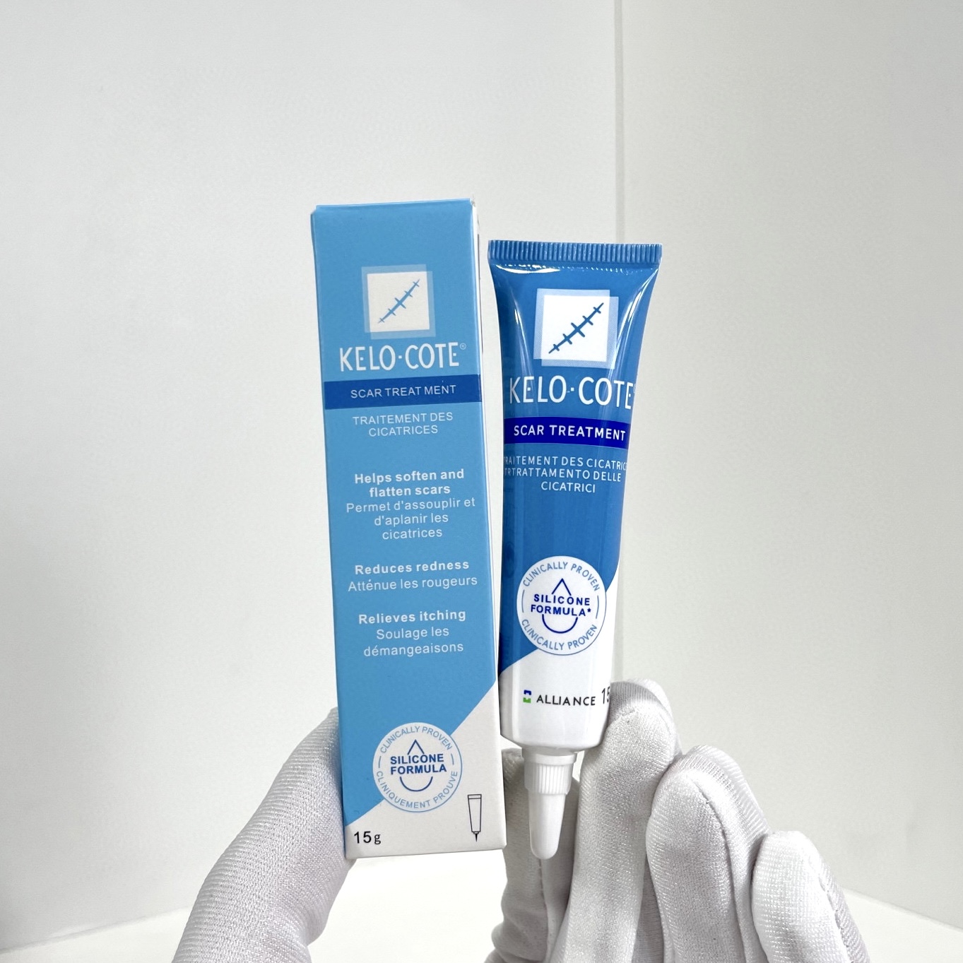 ¡16! (Nota del pedido: versión precisa de crema para cicatrices Kelo-cote) Versión precisa de Kelo-cote gel de silicona…