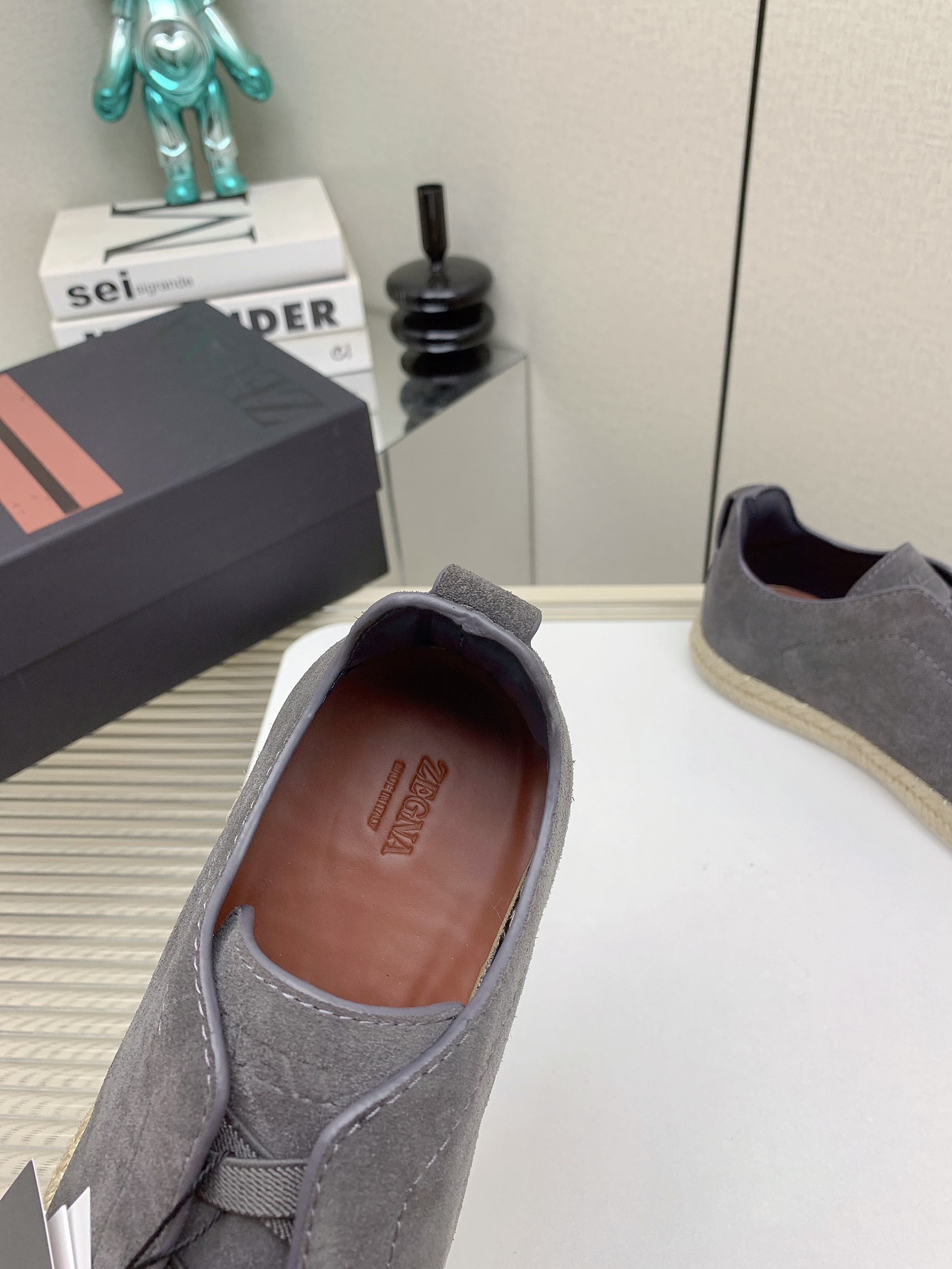 Zegna 2024SS Luxurious Fisherman Shoes with Triple Stitch Detail - 图片 6