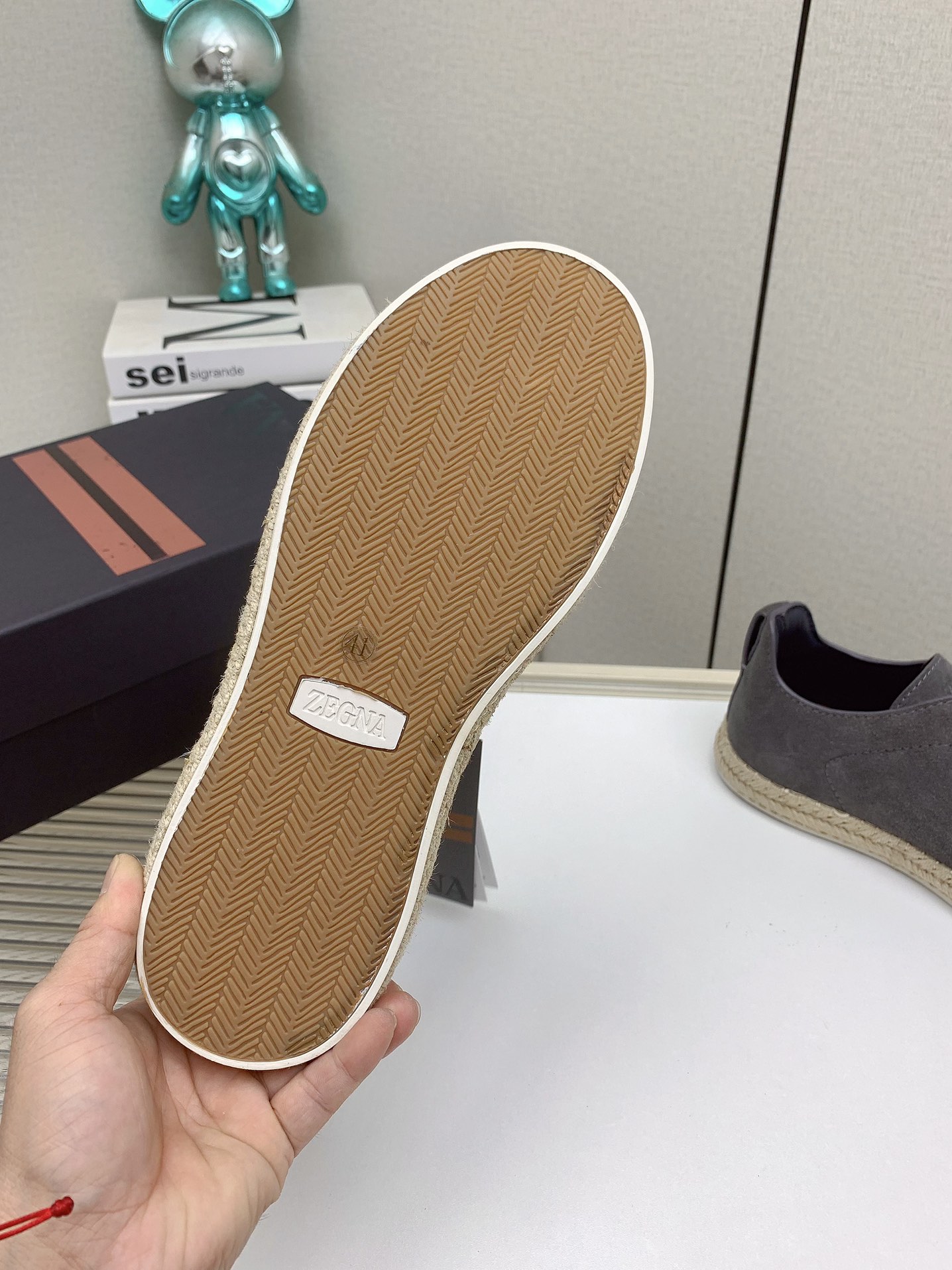 Zegna 2024SS Luxurious Fisherman Shoes with Triple Stitch Detail - 图片 8