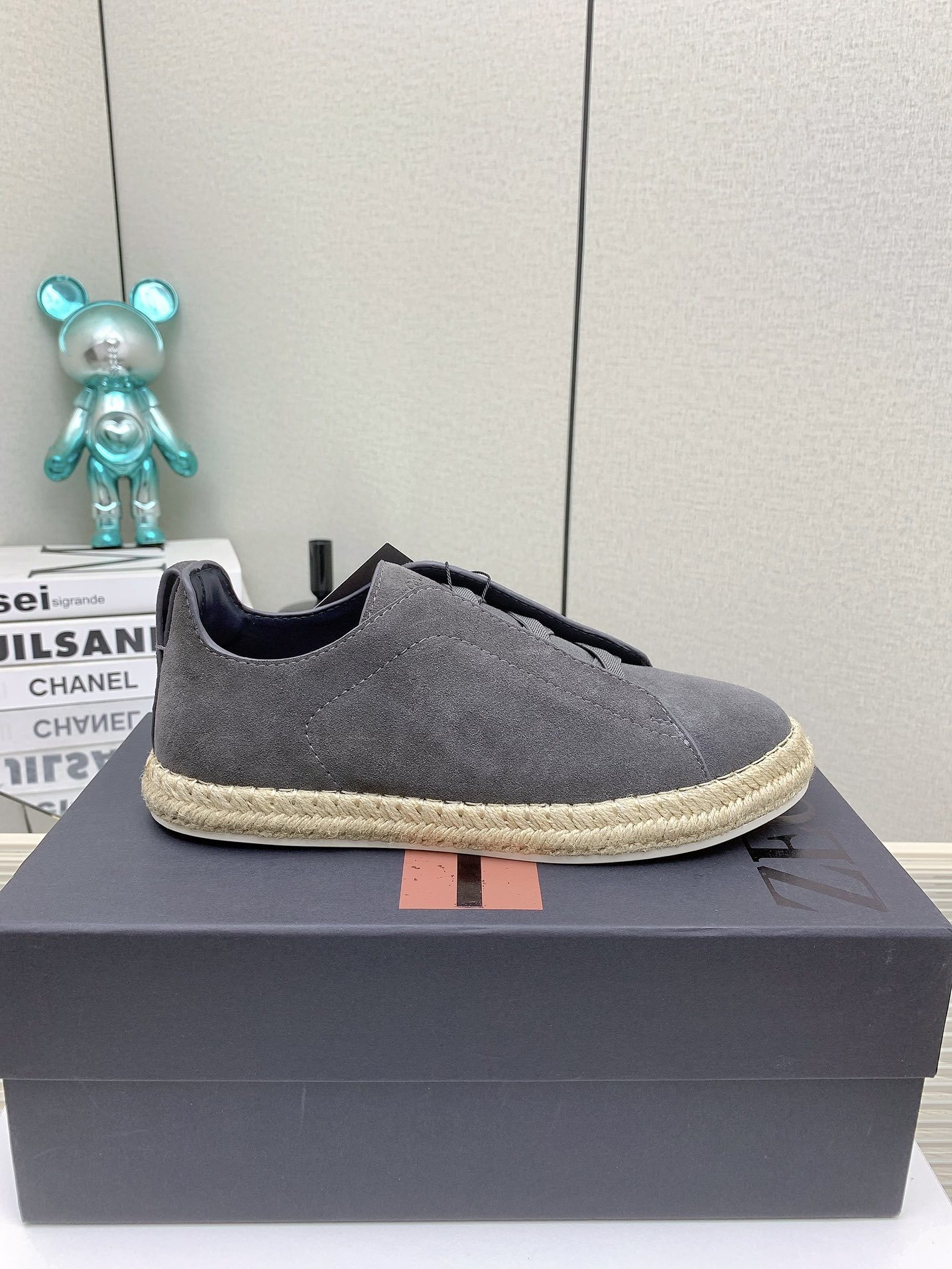 Zegna 2024SS Luxurious Fisherman Shoes with Triple Stitch Detail - 图片 4