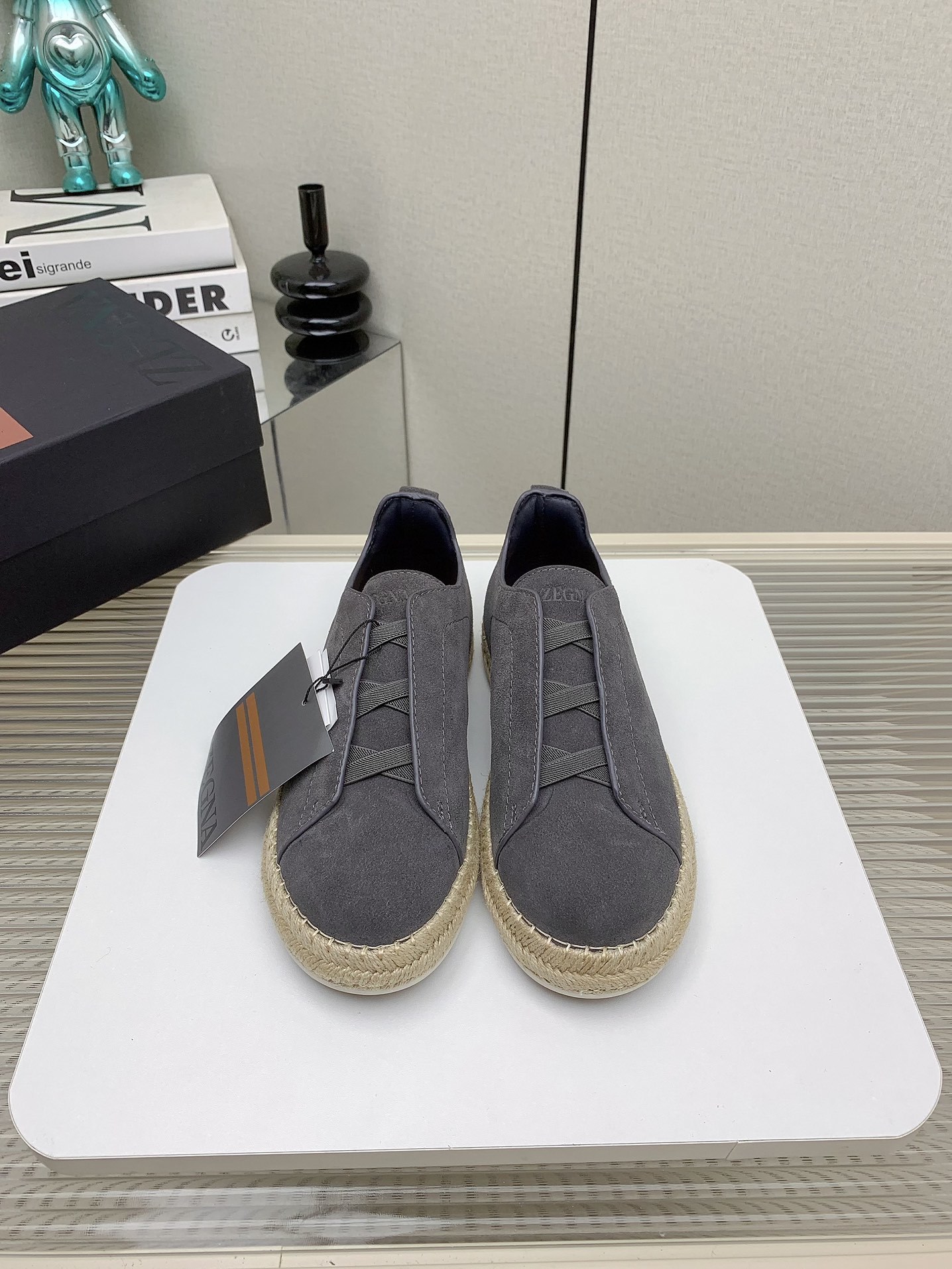 Zegna 2024SS Luxurious Fisherman Shoes with Triple Stitch Detail - 图片 9